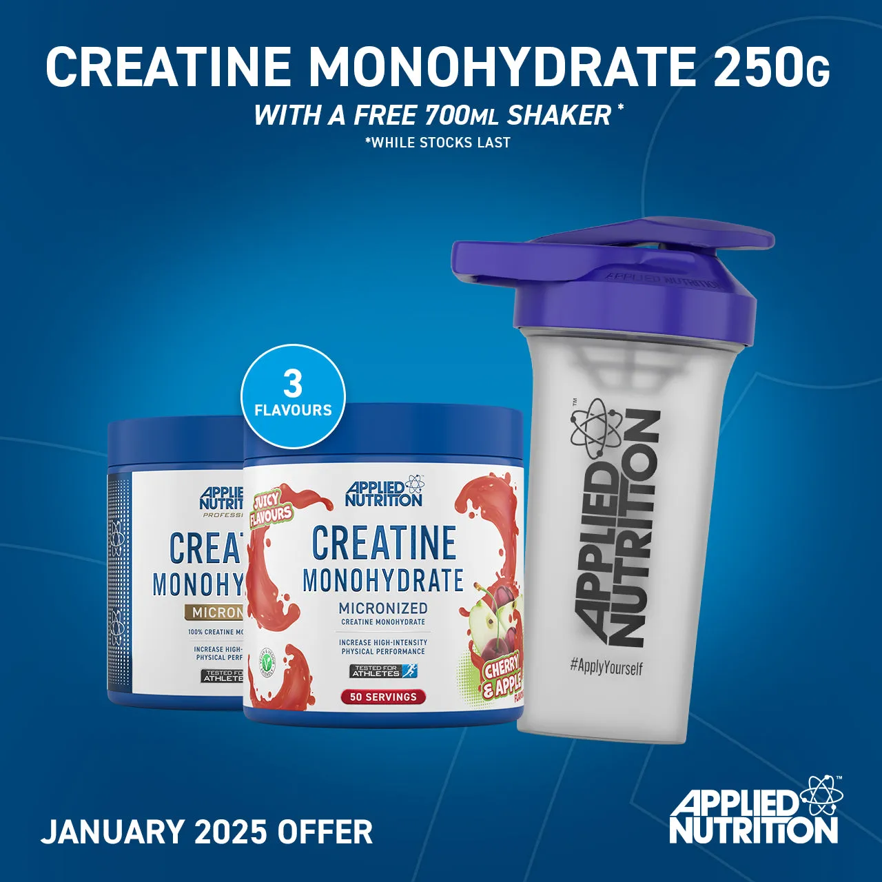 Flavoured Creatine Monohydrate 250g