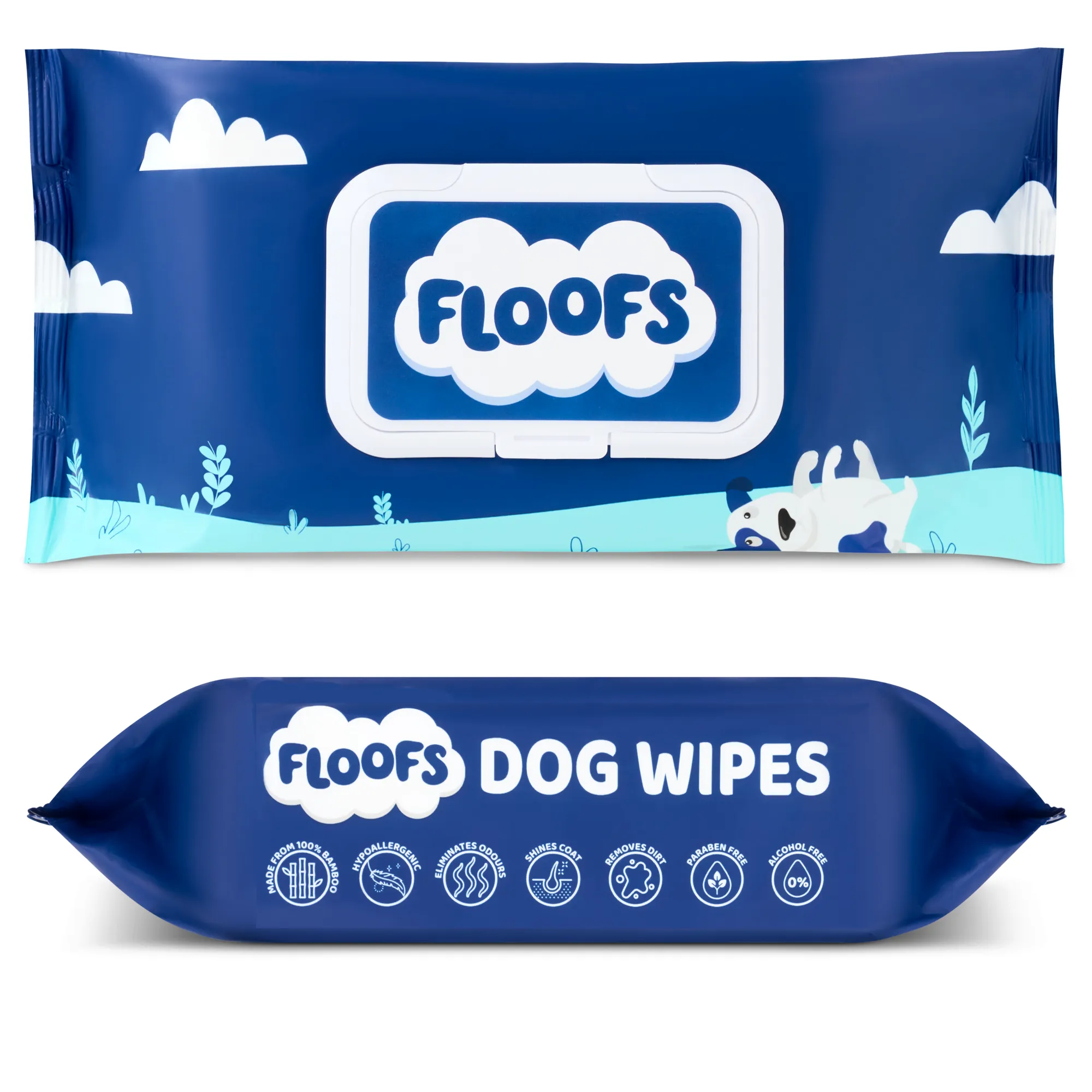 Floofs Pet Wipes - For Cats & Dogs