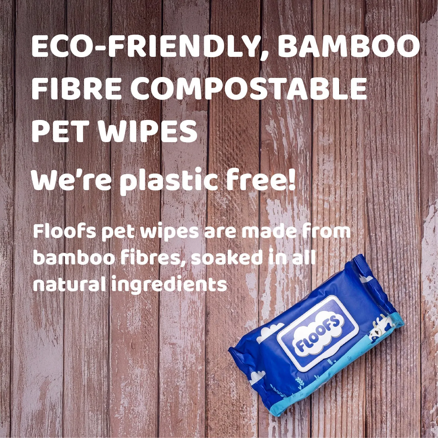 Floofs Pet Wipes - For Cats & Dogs