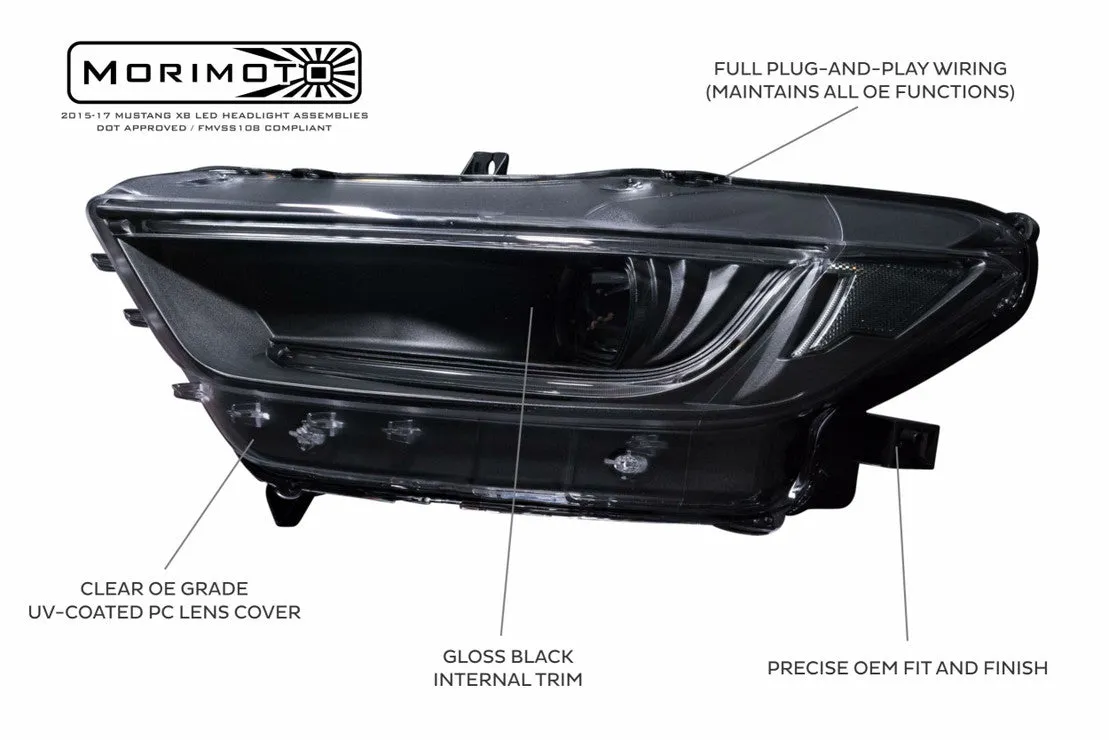 Ford Mustang (15-17) XB LED Headlights