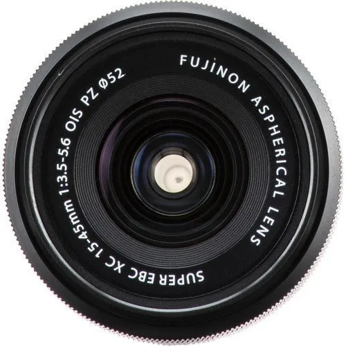 FUJIFILM X-T50, CHARCOAL SILVER with XC15- 45mmF3.5-5.6 OIS PZ Lens Kit