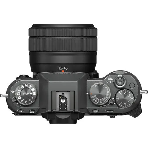 FUJIFILM X-T50, CHARCOAL SILVER with XC15- 45mmF3.5-5.6 OIS PZ Lens Kit