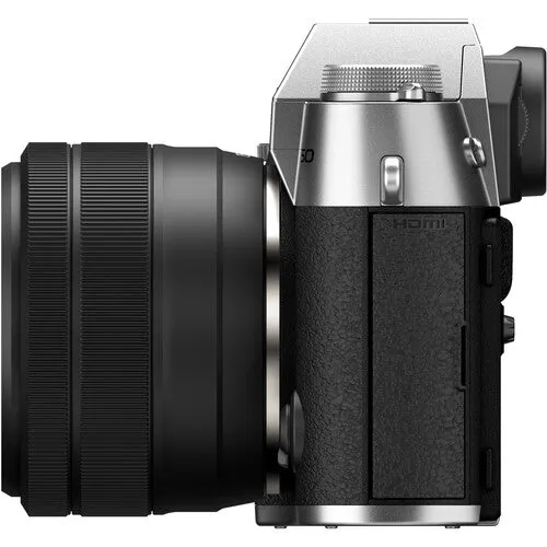 FUJIFILM X-T50, SILVER with XC15-45mmF3.5-5.6 OIS PZ Lens Kit