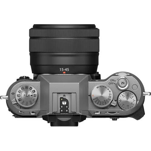 FUJIFILM X-T50, SILVER with XC15-45mmF3.5-5.6 OIS PZ Lens Kit