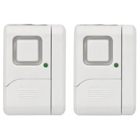 GE 45115 Wireless Window Alarms, 2 pk