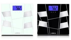 Geo Modern Body Fat Scale - Measures Body Fat, Body Water, Bone Mass & Muscle Mass - Ships Next Day!