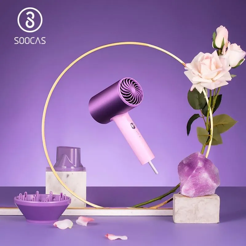 Hair Dryer 1800W Professional Blow Dryer Aluminum Alloy Powerful Electric Dryer Cold Hot Air Circulating