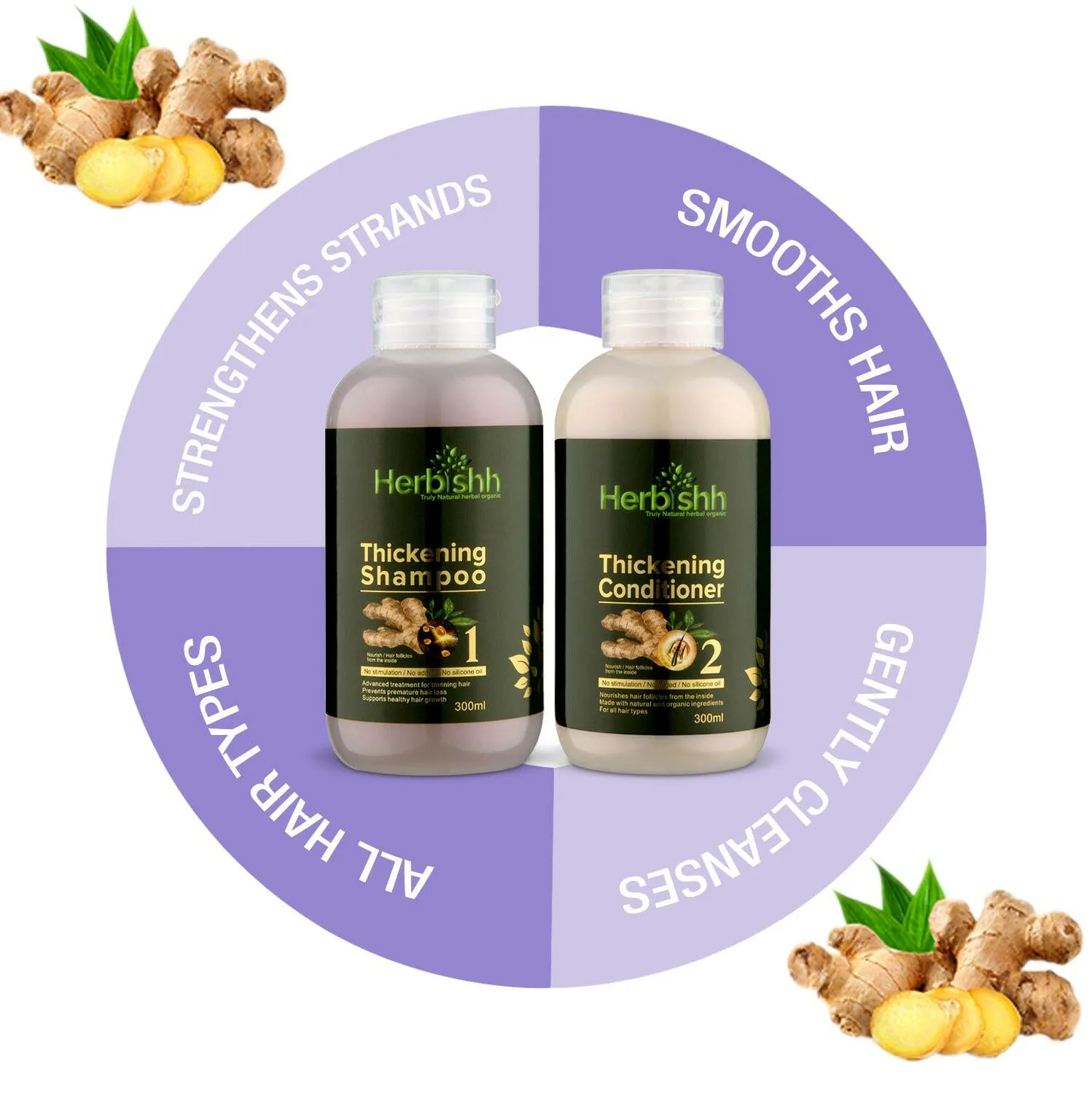 Hair Strengthening combo - Herbishh