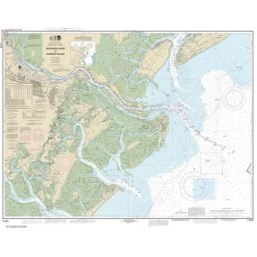 Historical NOAA Chart 11512: Savannah River and Wassaw Sound