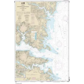 Historical NOAA Chart 12235: Chesapeake Bay Rappahannock River Entrance: Piankatank and Great Wicomico Rivers