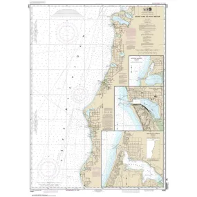 Historical NOAA Chart 14907: Stony Lake to Point Betsie; Pentwater; Arcadia; Frankfort