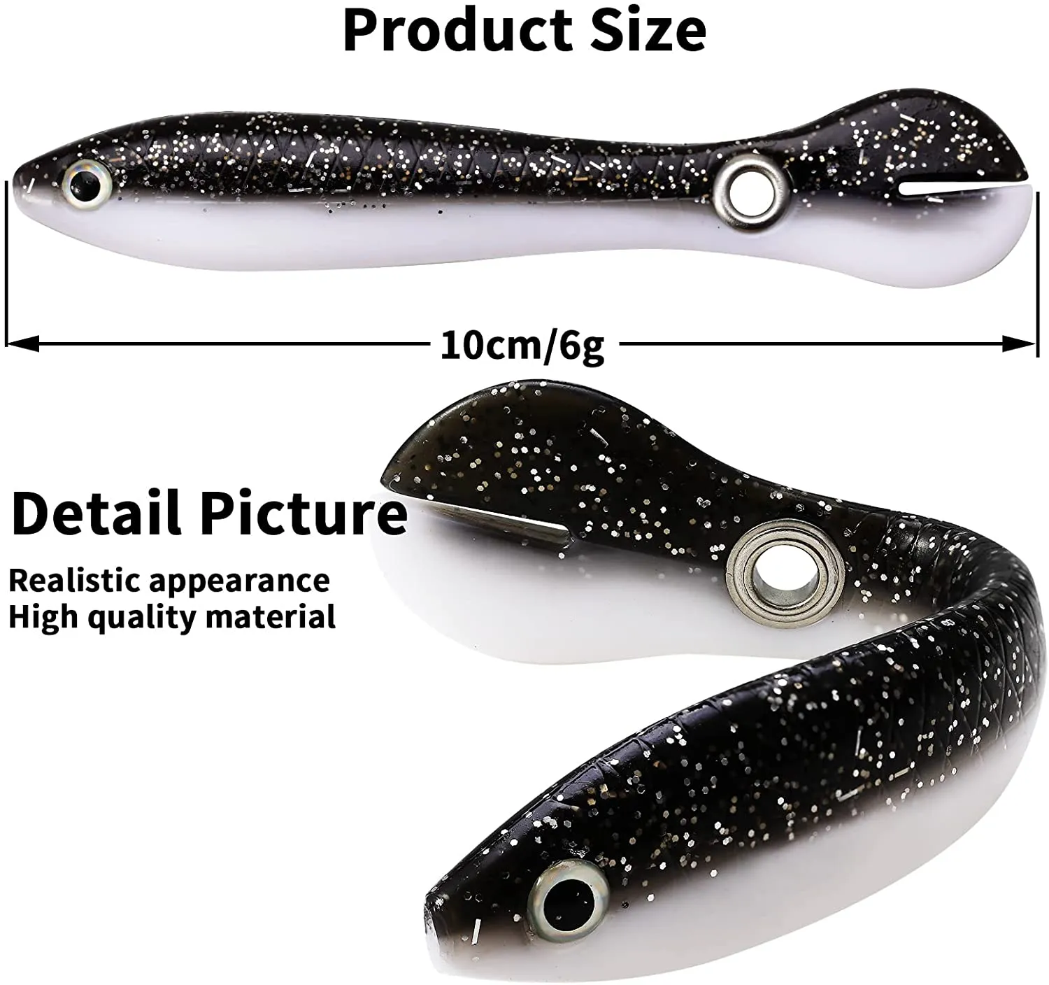 🎁Hot Sale-30% OFF🐠Soft Bionic Fishing Lures