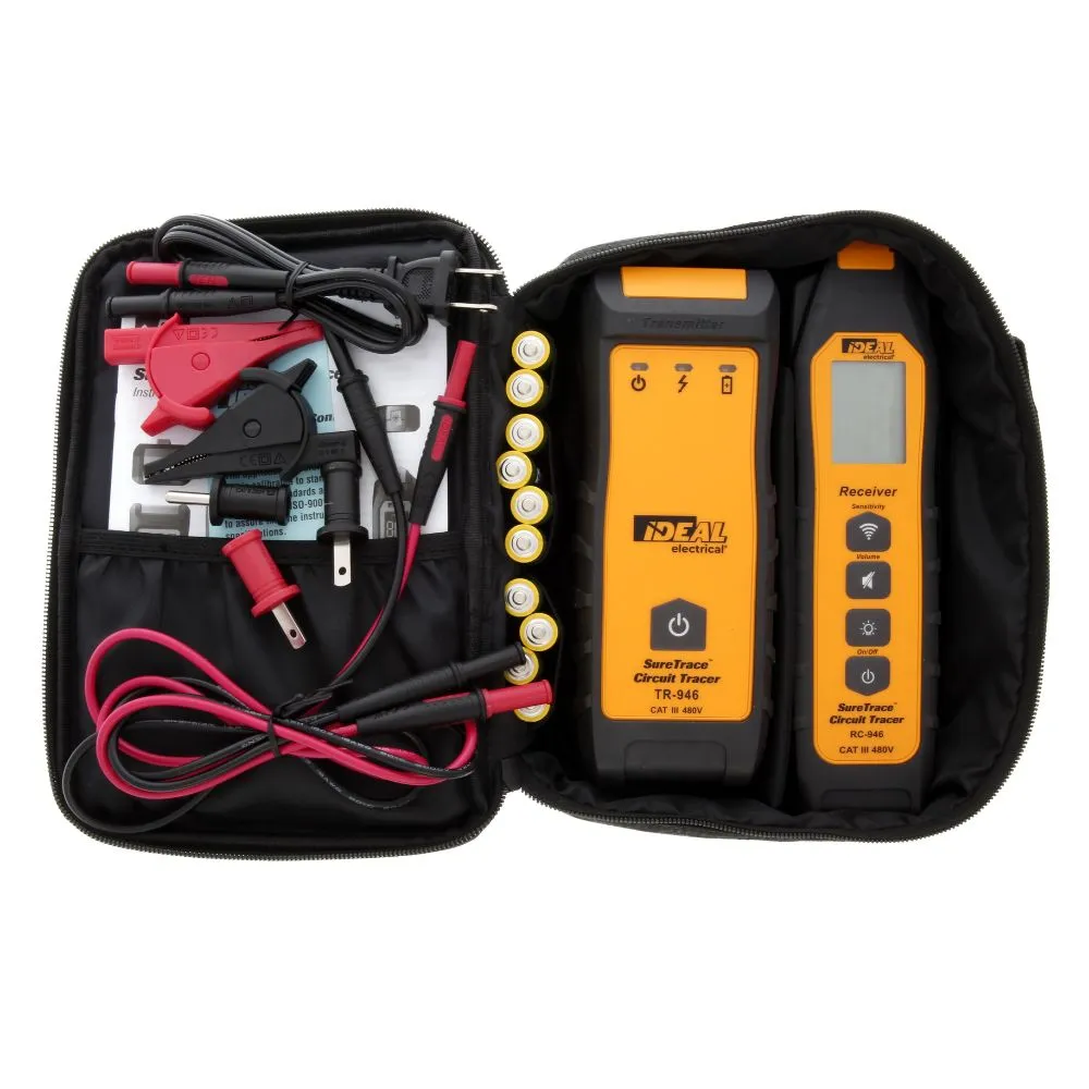 Ideal 61-946 SureTrace Circuit Tracer 0-480V AC/DC