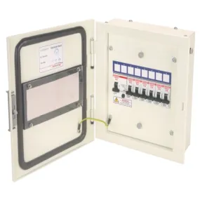 Indoasian SPN Acrylic Double Door Distribution Board