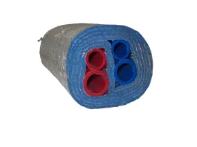 Insulated Pipe 5 Wrap (2) 1" Oxygen Barrier (2) 3/4" Oxygen Barrier lines-No Tile