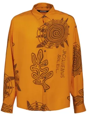 Jacquemus   La Chemise Simon printed viscose shirt 