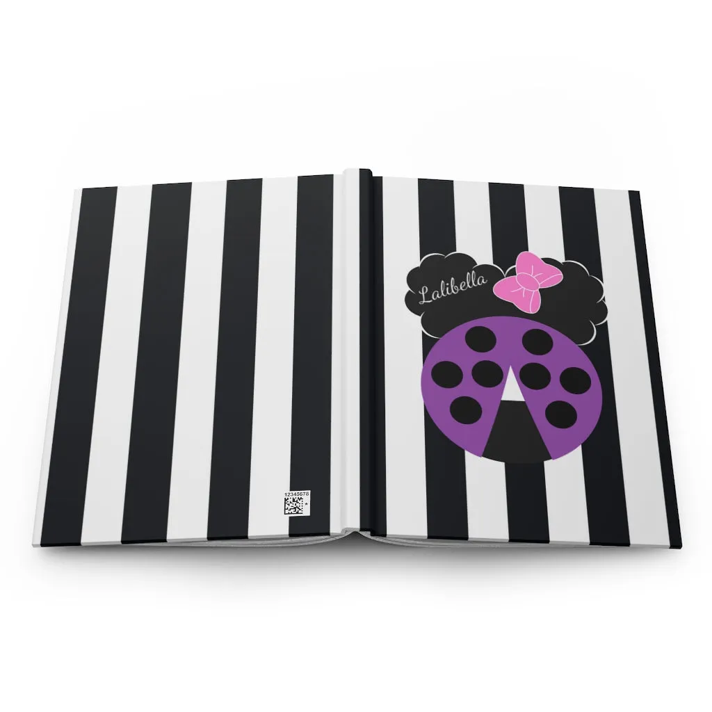Lalibella "Purple Ladybug" Hardcover Journal Matte