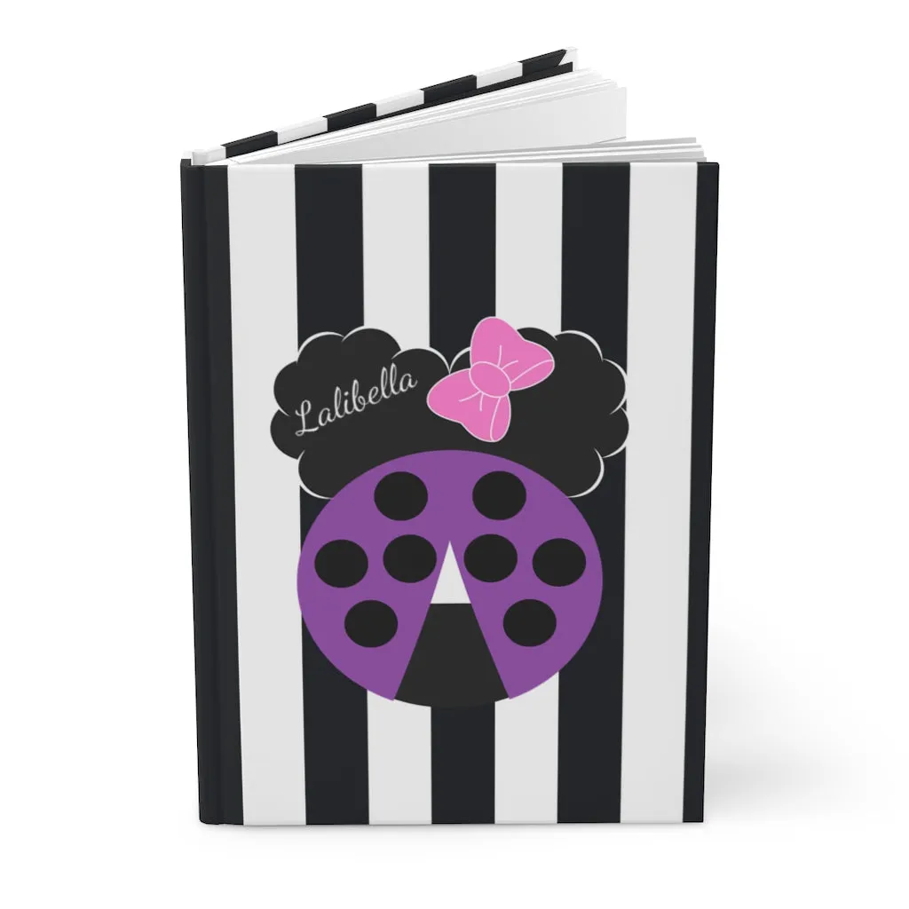 Lalibella "Purple Ladybug" Hardcover Journal Matte