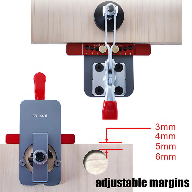 Levoite™ 35MM Concealed Hinge Boring Jig