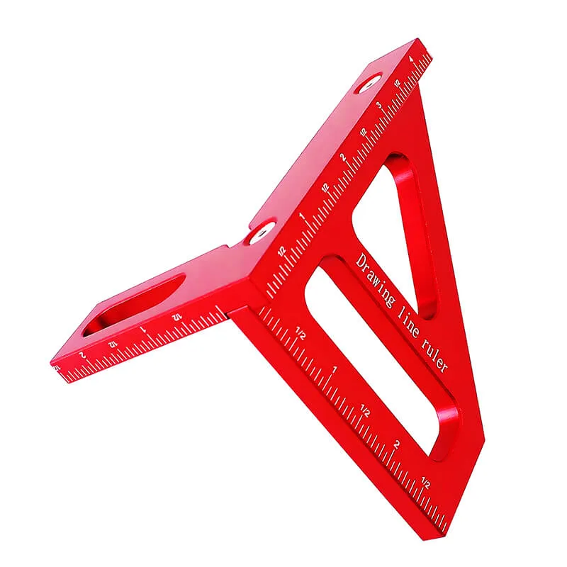 Levoite™ 3D Multi-Marking Square Protractor Miter Triangle Ruler Layout Measuring Tools