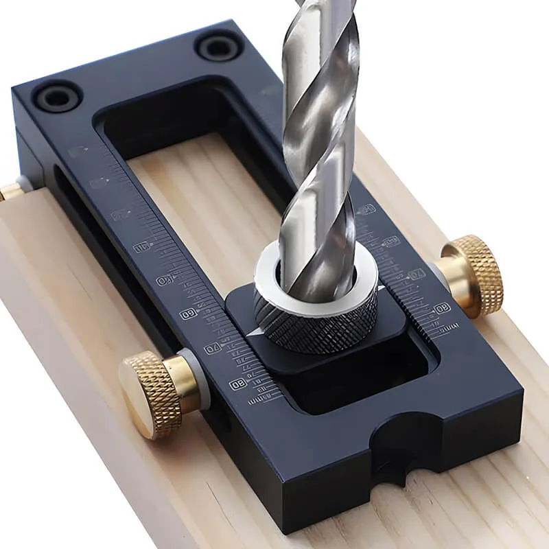 Levoite™ Universal Cross Dowel Flat Head Screw Jig