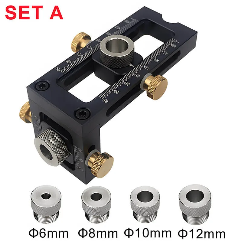Levoite™ Universal Cross Dowel Flat Head Screw Jig