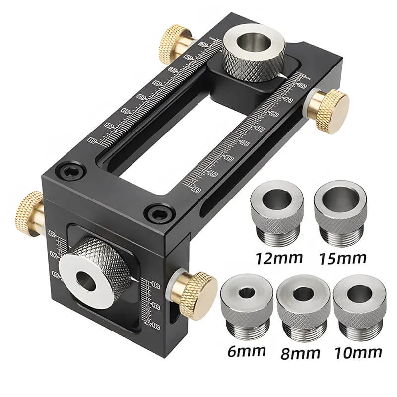 Levoite™ Universal Cross Dowel Flat Head Screw Jig