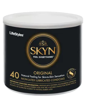 Lifestyles SKYN Condom - Bowl of 40