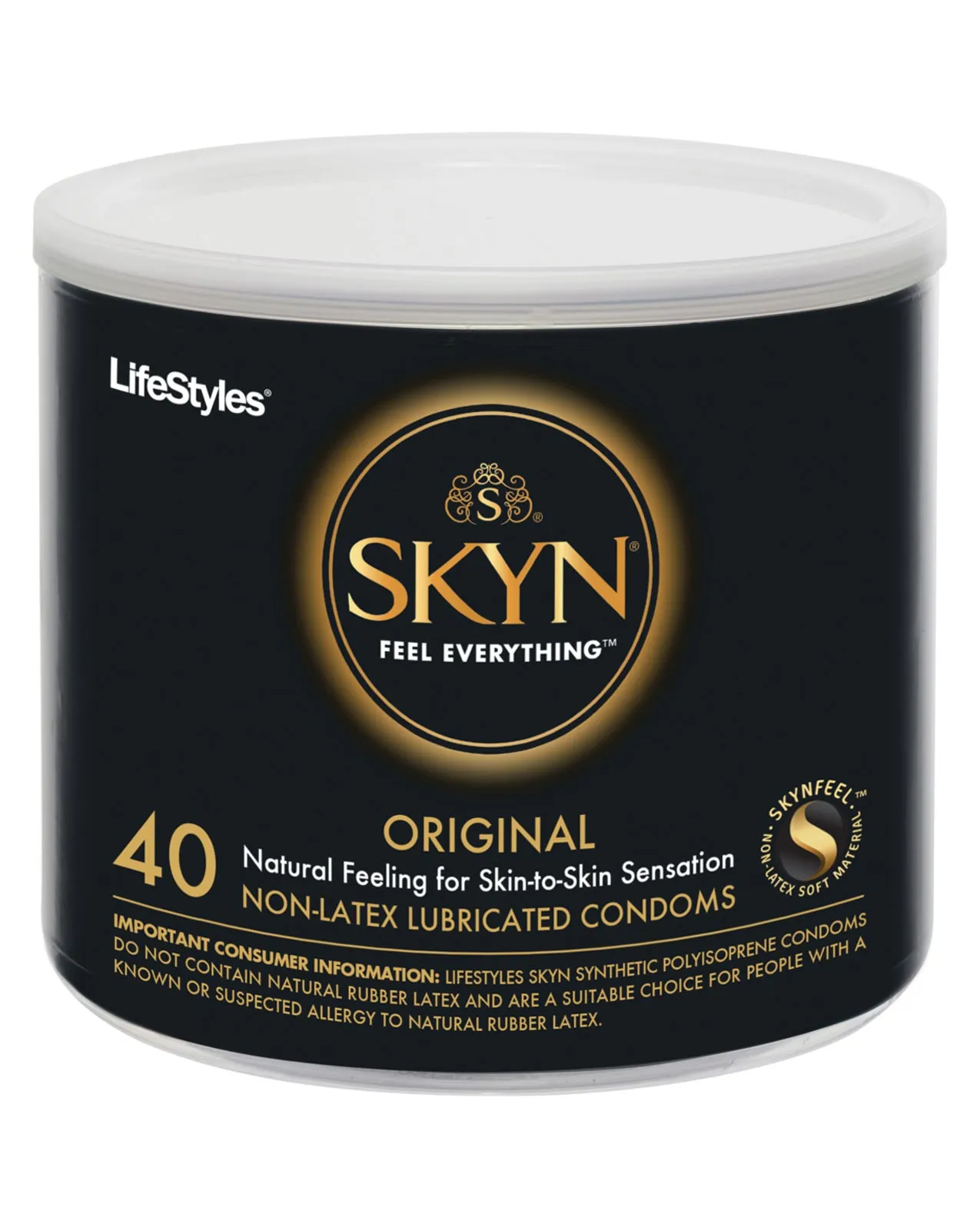Lifestyles SKYN Condom - Bowl of 40