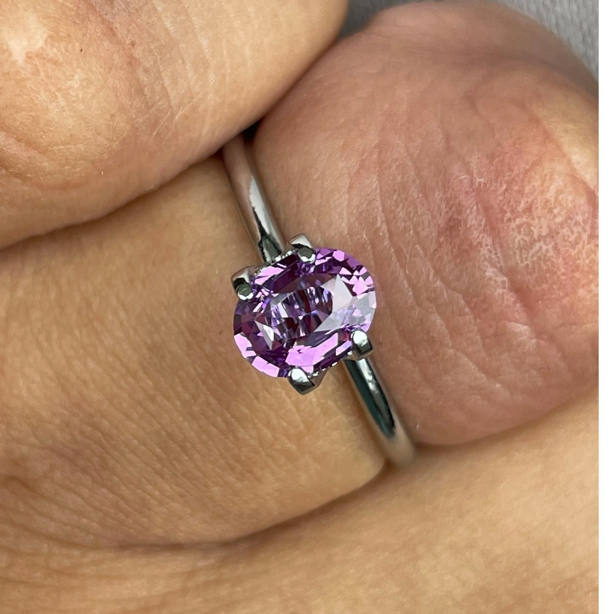 loose purple sapphire 1.10 crt purple pink sapphire online,  selling loose gemstones online for october birthstone jewelry as fiance ring, made to order engagement rings in new world gems selling loose gemstones online