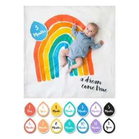 Lulujo Baby™ “A Dream Come True” Baby's First Year Blanket & Cards Set by Mary Meyer