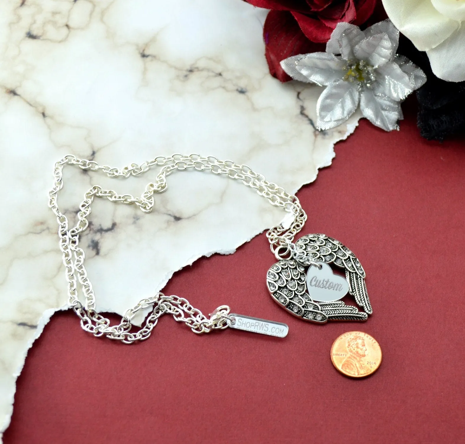 Memorial Necklace Customizable