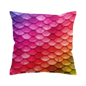 Mermaid Scales Cushion Cover