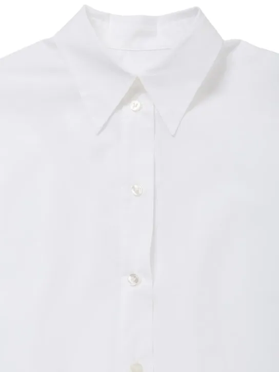 MM6 Maison Margiela   Cotton poplin shirt 