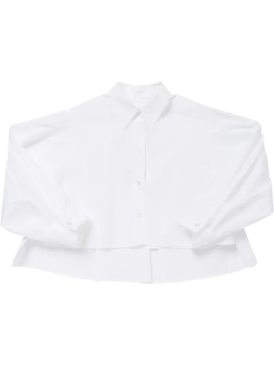 MM6 Maison Margiela   Cotton poplin shirt 