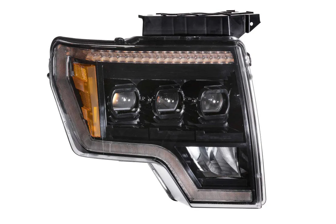 Morimoto Headlights Ford F150 (2009-2014) [w/ Sequential LED Turn] XB LED - Black