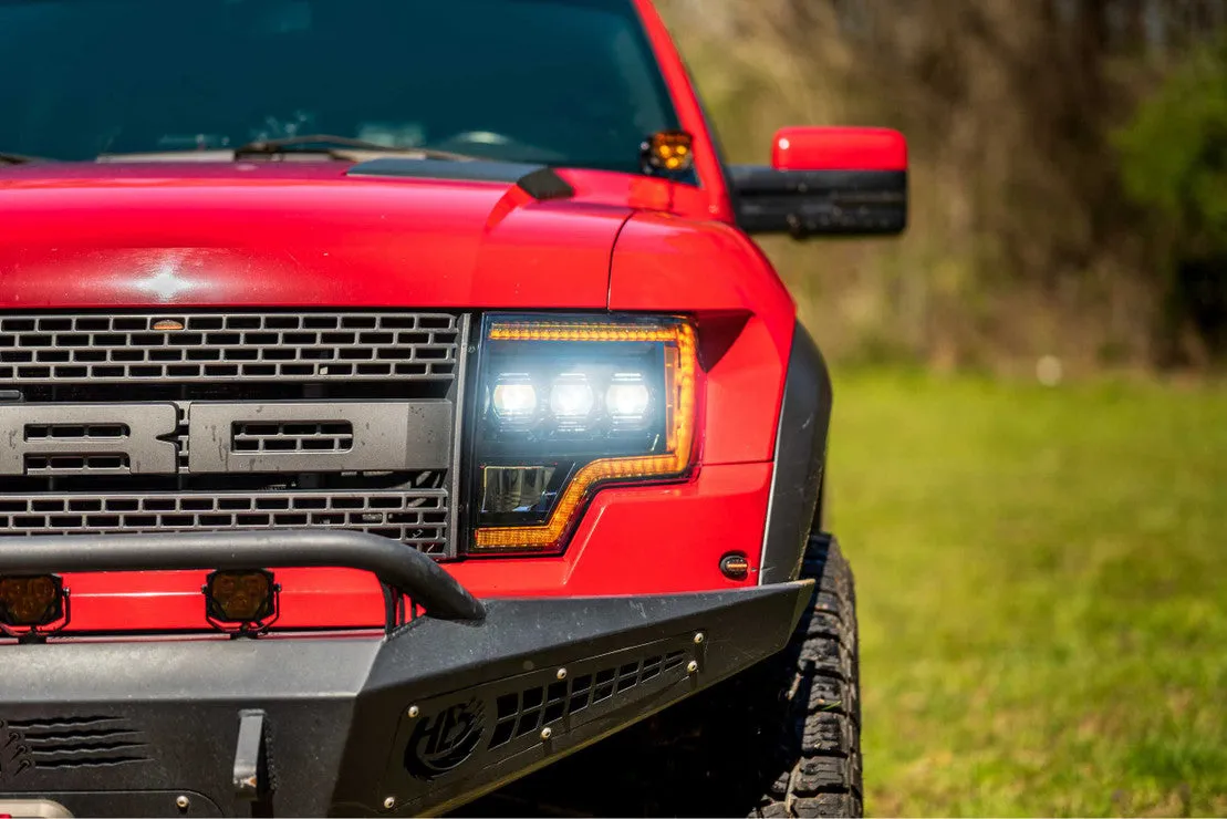Morimoto Headlights Ford F150 (2009-2014) [w/ Sequential LED Turn] XB LED - Black