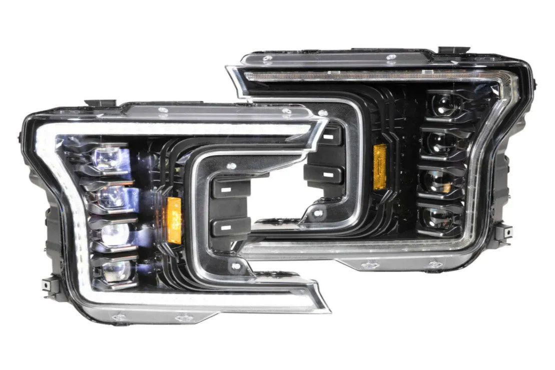 Morimoto Headlights Ford F150 (2018-2020) [w/ Sequential LED Turn] XB LED - Black