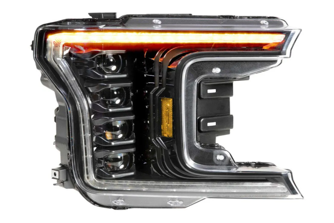 Morimoto Headlights Ford F150 (2018-2020) [w/ Sequential LED Turn] XB LED - Black
