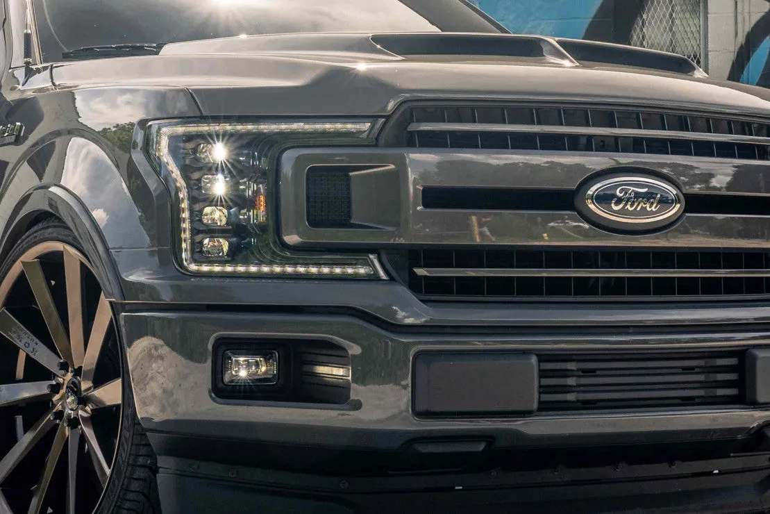 Morimoto Headlights Ford F150 (2018-2020) [w/ Sequential LED Turn] XB LED - Black