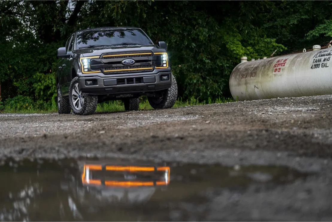 Morimoto Headlights Ford F150 (2018-2020) [w/ Sequential LED Turn] XB LED - Black