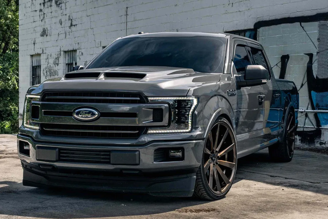 Morimoto Headlights Ford F150 (2018-2020) [w/ Sequential LED Turn] XB LED - Black