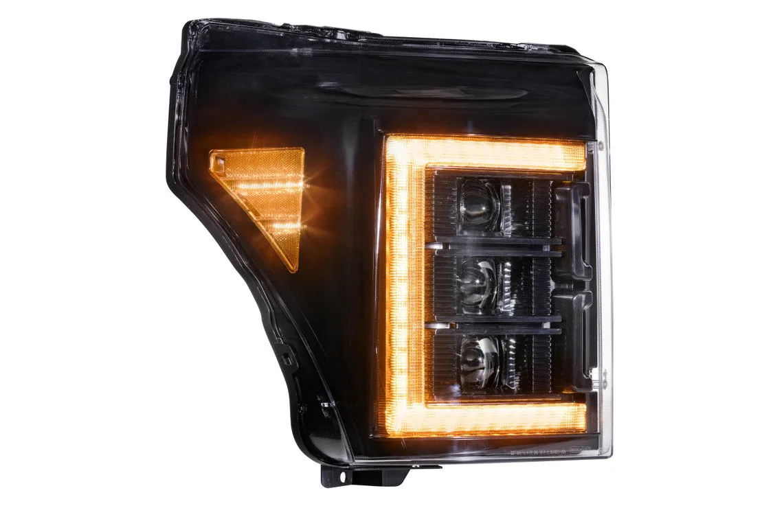 Morimoto Headlights Ford Super Duty (2011-2016) [w/ Sequential LED Turn] XB LED - Black