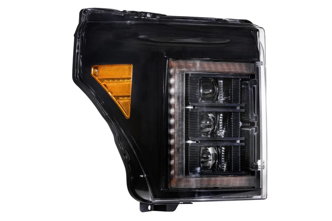 Morimoto Headlights Ford Super Duty (2011-2016) [w/ Sequential LED Turn] XB LED - Black