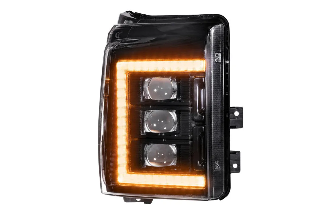 Morimoto Headlights Ford Super Duty (2011-2016) [w/ Sequential LED Turn] XB LED - Black