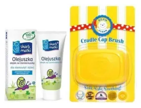 Mother's treasure Olejuszek for cradle cap 30ml   brush x 1 piece