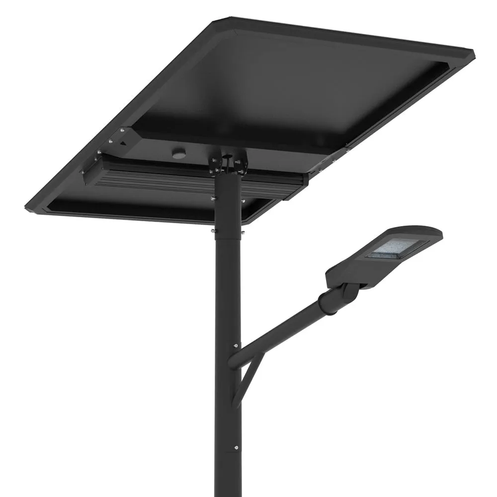 NATRON | Solar LED Street Light | 40 Watt | 7840 Lumens | 3000K-6000K | Parking Lot Light | Solar All in One Pro Street Light | 5 Years Warranty