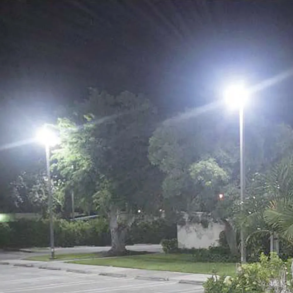 NATRON | Solar LED Street Light | 40 Watt | 7840 Lumens | 3000K-6000K | Parking Lot Light | Solar All in One Pro Street Light | 5 Years Warranty