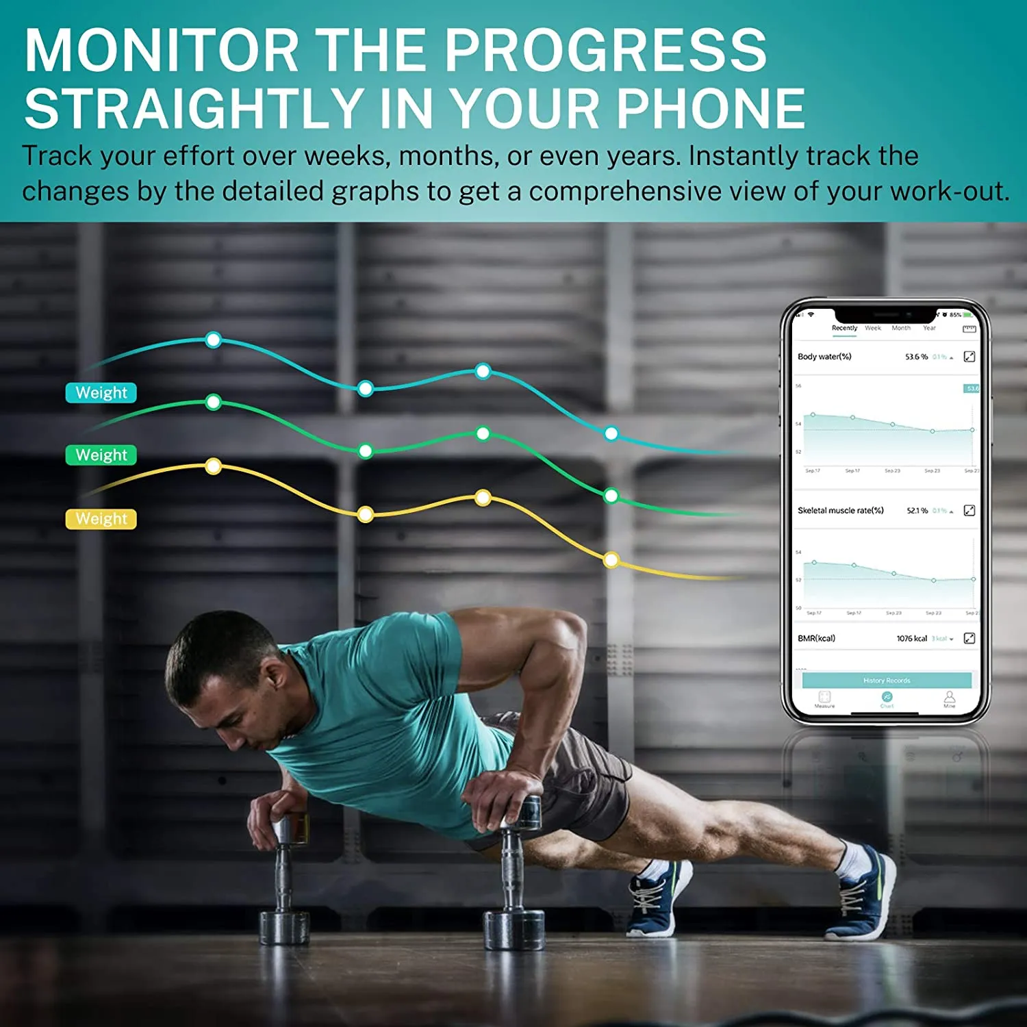 New Weight Scale, Misiki Digital Scale Smart Body Fat Scale, Bluetooth BMI Scale Body Composition Analyzer Sync with Smartphone App, LCD Display Accurate Digital Bathroom Scales for Weight 396lbs/180kg