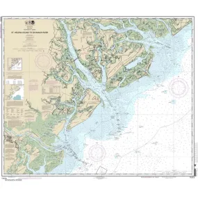 NOAA Chart 11513: St. Helena Sound to Savannah River